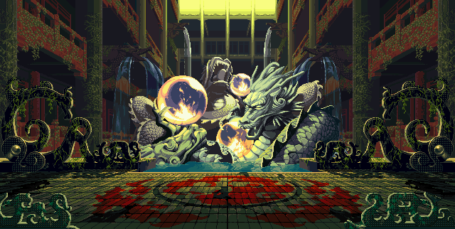 Huge fighting games backgrounds animated gif collection | That Damn Pixel