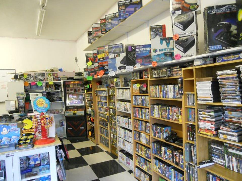 retro games shop